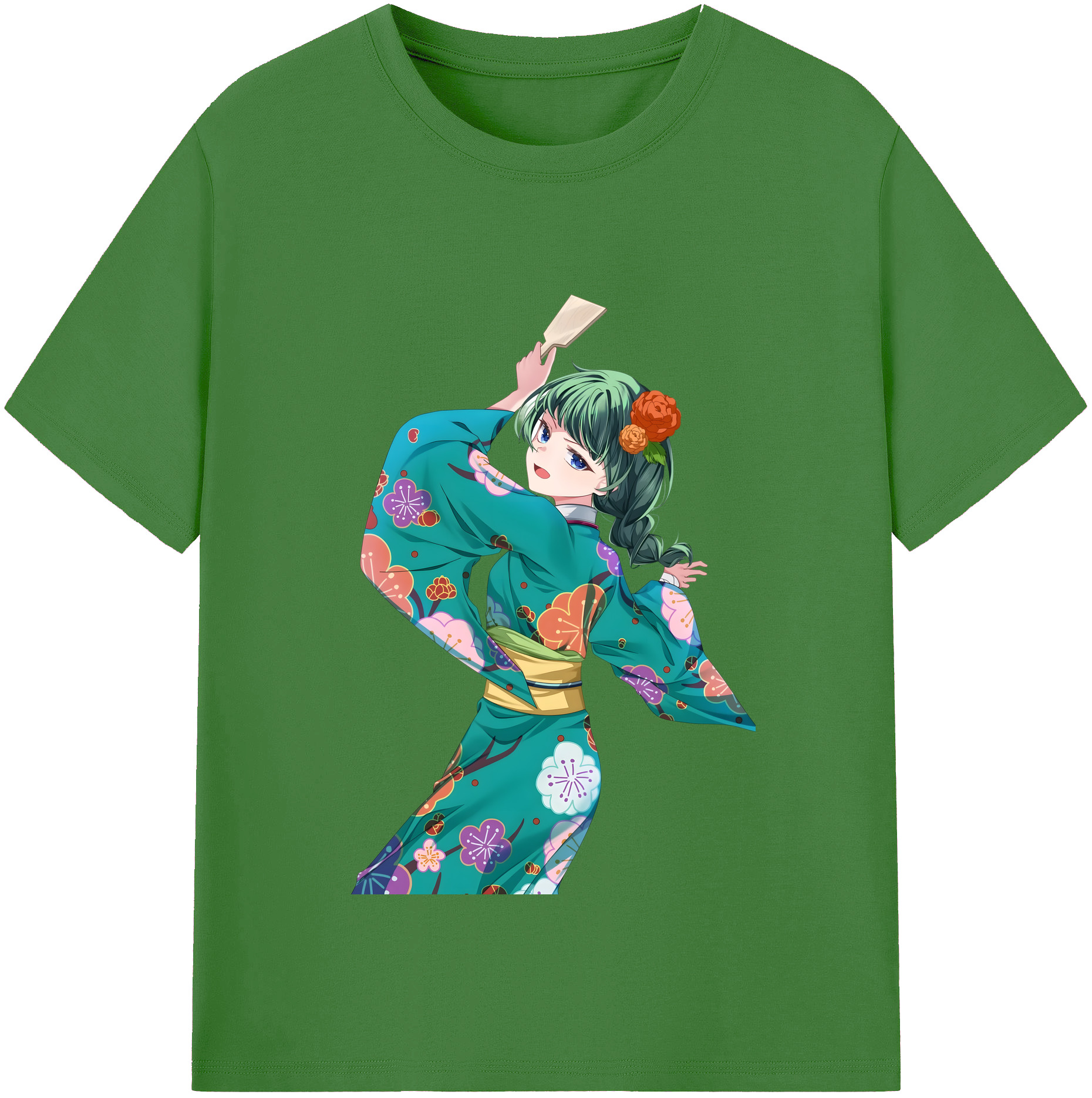 （画像用） 薬屋のひとりごと The Apothecary Diaries レディースカジュアルプリントTシャツ（綿100％）